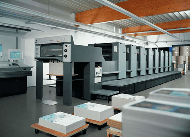 鄭州匯通印刷廠車間